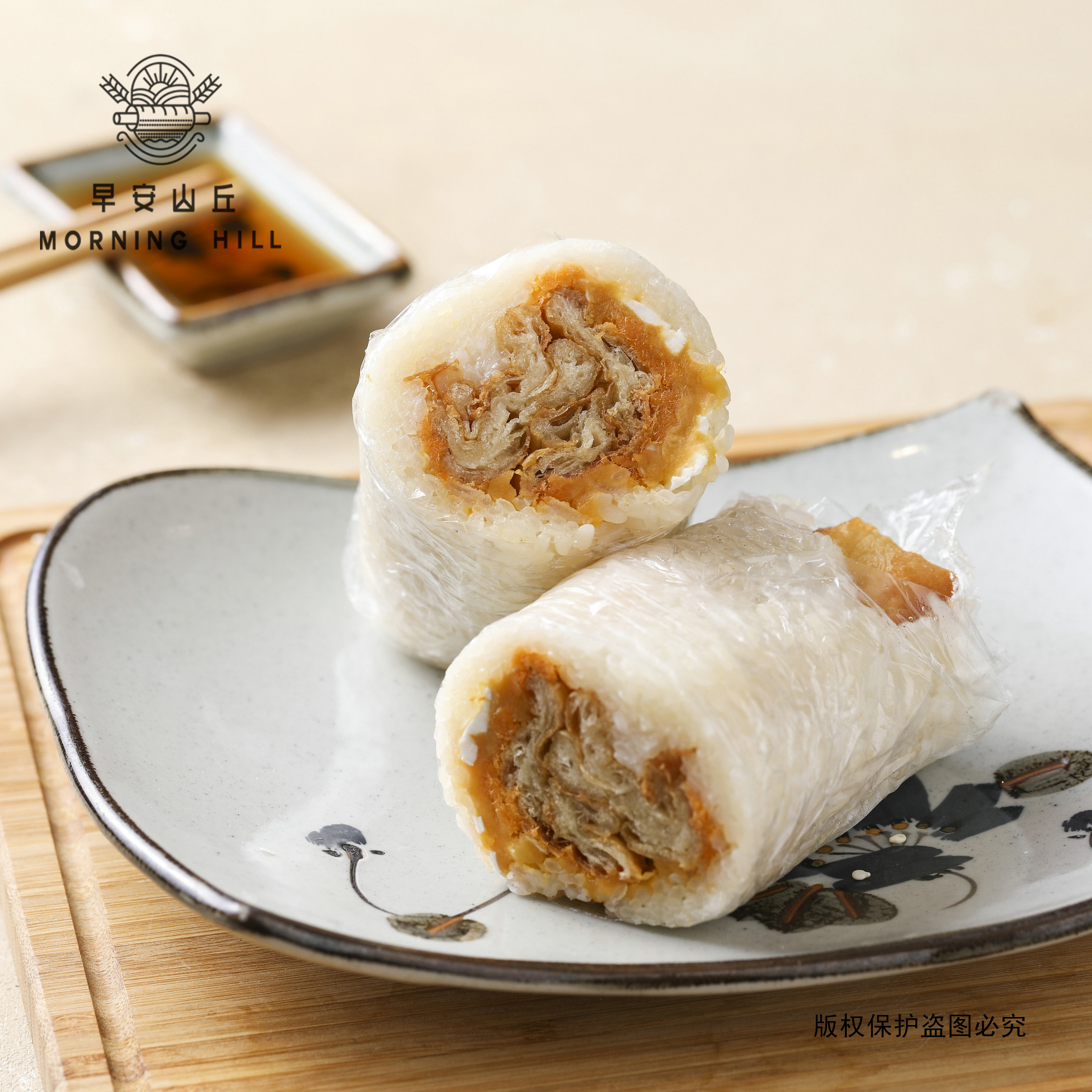 糯米饭最好吃的做法，糯米饭团：拿一块,咬一口,糯米|龙城茶座-化龙巷